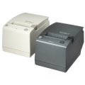 2-Sided Single Station Receipt Printer; Charcoal Grey, 2 side